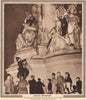 CORONATION 1937. People on Victoria memorial. Police getting them down 1937