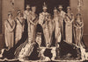 CORONATION 1937. Official group photo. King George VI Queen Princesses 1937