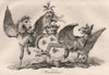 WINCHELSEA. Coat of Arms. Heraldry 1790 old antique vintage print picture