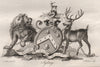 SYDNEY. Coat of Arms. Heraldry 1790 old antique vintage print picture