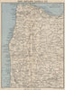 SOUTH WEST ENGLAND. Bude Hartland Clovelly. Devon/Cornwall. WARD LOCK c1955 map