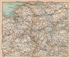 IRELAND. Leitrim Monaghan Cavan Fermanagh Roscommon Sligo. STANFORD 1908 map
