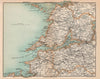 MUNSTER. Kilkee Limerick Shannon. Ireland. STANFORD 1908 old antique map chart