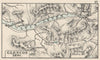 MASSACRE OF GLENCOE. Achnacon. 1691. 1692. SMALL. 1907 old antique map chart