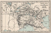 FRENCH REVOLUTIONARY WARS. North Italy and Switzerland 1796-1805. SMALL 1907 map