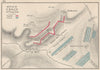 BATTLE OF CRECY. 26th August 1346 English v French 100 Years War.SMALL 1907 map