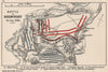 NINE YEARS WAR. Battle of Neerwinden July 1693. French v Allies. SMALL 1907 map