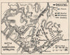 WAR OF SPANISH SUCCESSION. Battle of Ramillies 23rd May 1706. SMALL 1907 map