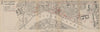 CHELSEA. Map to accompany Blunt's historical handbook 1900 old antique