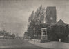 CHELSEA. Old Chelsea Church, from the South-East. SMALL 1900 antique print