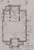 CHELSEA. Plan of old Chelsea Church (1900) . SMALL 1900 antique print