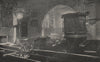 CHELSEA. The old Church, The Pulpit and the More Tomb. SMALL 1900 print