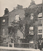 CHELSEA. Turner's house, 118-119 Cheyne Walk. SMALL 1900 old antique print