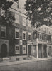 CHELSEA. Carlyle's House, 24 Cheyne Row. SMALL 1900 old antique print picture