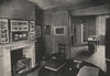 CHELSEA. Carlyle's House, 24 Cheyne Row ground floor rooms (1900) . SMALL 1900