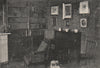 CHELSEA. Carlyle's House, 24 Cheyne Row The Dining rooms (1881) . SMALL 1900