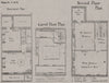 CHELSEA.Carlyle's House 24 Cheyne Row.Basement;Garret floor;2nd.SMALL 1900 map