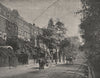 CHELSEA. Cheyne Walk, looking east from the bottom of Oakley Street. SMALL 1900