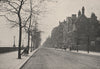 CHELSEA. Chelsea Embankment, looking west. SMALL 1900 old antique print