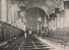 CHELSEA. Royal Hospital. The Chapel. SMALL 1900 old antique print picture