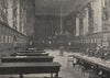 CHELSEA. Royal Hospital. The Hall. SMALL 1900 old antique print picture