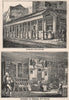 CHELSEA. The Chelsea Bun-House, Pimlico Road. SMALL 1900 old antique print