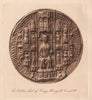 HERALDRY. The Golden Seal of Kings Henry IV, V and VI of England 1907 print