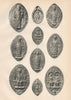 ENGLISH BISHOPS SEALS 1189-1292. FitzNeale St Martin Suthfield Balsham Wic 1907