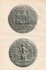 SEAL OF COLCHESTER TOWN 14C. COL-CESTRENSIS. Sum. BURGI. COMMUNE. SIGILLUM 1907