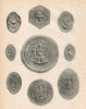 SEALS. Alexander. west Flegg. Biggleswade. Stone. Exeter. Dorchester. Leith 1907