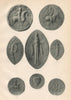 SOUTH WALES SEALS 12-13C. Caradoc Burdin Gloucester Mitdehorguill Kenfig 1907