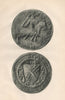 SEAL OF HUGH LE DESPENSER 1338. Lord of Glamorgan & Morgan. Equestrian 1907