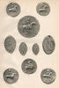 12C SEALS. Dyneshall Pidele Ranulf Lieca Plugenet Segio Gloecestria Derleia 1907