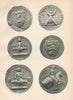 ROYAL SCOTTISH SEALS 1286-1306. King Edward I. St. Andrew. John Balliol 1907