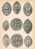 SCOTTISH CATHEDRAL SEALS12-13C. Glasgow Moray Aberdeen Edinburgh Argyle &c 1907