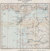 FIRST WORLD WAR.Gallipoli Dardanelles.Air Operations in the Aegean,1915 1928 map