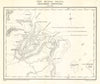 BATTLE OF RUFIJI DELTA 1915.Konigsberg. German East Africa.Tanzania.WW1 1931 map