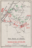 1ST WORLD WAR.3rd battle of Gaza.31st Oct 1917.Palestine.Turks British 1935 map