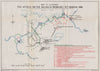 FIRST WORLD WAR. Battle of Dujaila, 8th March 1916. Mesopotamia. Iraq 1935 map