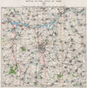 WW1 WESTERN FRONT. Battle of the Canal du Nord, September-October 1918 1937 map