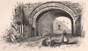 LEITH. Citadel. Scotland 1885 old antique vintage print picture