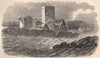 FIRTH OF FORTH. Monastery of Inchcolm. Scotland 1885 old antique print picture