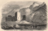 INVERNESS-SHIRE. Inverlochy Castle view. Scotland 1885 old antique print