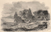 ROTHESAY. St. Blane's Chapel, Loch Fad. Scotland 1885 old antique print
