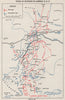 OPERATION SCHWARZ.5th offensive.Zelengora breakthrough June 1943.Bosnia 1957 map