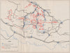 OPERATION UNGEWITTER/OLUJA. April/May 1944 Daruvar Pozega Croatia 1957 old map