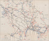 YUGOSLAVIA. Capture of Trieste (16 April-3 May 1945) . Rijeka. Istria 1957 map