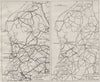 NETHERLANDS. Dutch ports communications. Rd Rail. WW2 RN INTELLIGENCE MAP 1944