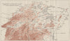 NORTHERN TUNISIA. WW2 ROYAL NAVY INTELLIGENCE MAP 1945 old vintage chart