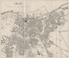 ORAN. Town plan. Algeria. WW2 ROYAL NAVY INTELLIGENCE MAP 1944 old vintage